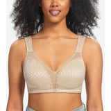 HACI 38853 Full Coverage Minimizer Bra Non Padded Wirefree 36B Toffee NWT