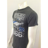 Shelby High Performance Tee Men's Gray Short Sleeve Crew Neck T Shirt Size Small
