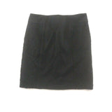 Dalia Collection Women's Size 4 Black Rayon/Poly Blend Lace Trim Pencil Skirt