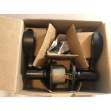 Schlage Accent Aged Bronze Passage Hall/Closet Door Handle F10 ACC 716