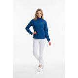 Crocs RX Full Zip Jacket Women's XS Blue Long Sleeve Mock Neck Fitted
