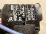 GE CR7ZA Contactor 25 Amp 24VDC Coil Set Of 2 Connected USED