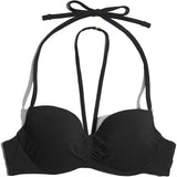 Smart and Sexy SA1001 Swim Secret The Getaway Bikini Top 36DD Black NWT