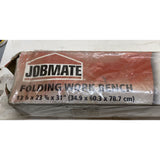 Jobmate Folding Work Bench 13-3/4 x 23-3/4  x 31 New in Distressed Box