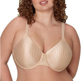Playtex Secrets 4747 Womens Full Coverage Bra Beige Striped
