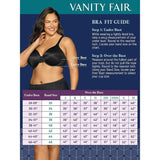 Vanity Fair 76380 Beauty Back Full Figure Underwire Bra Black