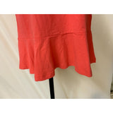 Lands End Women's S NWT coral short sleeve dress hits below knees