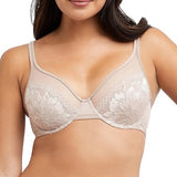 Bali DF3386 One Smooth U Lace Minimizer Bra Underwire 40DD Evening Blush NWT