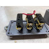 Square D Company Class 9001 Type RK4F Control Station With Stop Safety Lock Out USED