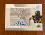 2025 Upper Deck CFL SP Game Used Autograph Stavros Katsantonis CFL-SK Tiger Cats