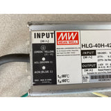 Mean Well HLG-40H-42AB Class 2 Power Supply USED