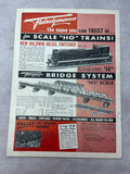 Model Trains Magazine September 1955 Vintage Paper Good/Very Good