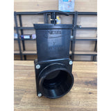 Valterra 7307 ABS Gate Valve, Black, 3" FPT