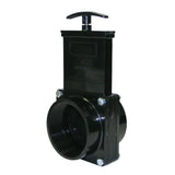 Valterra 7307 ABS Gate Valve, Black, 3" FPT
