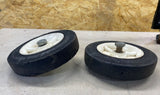 Lawn Boy Mag 21 Push Mower Rear 8" #679516 Solid Tire Wheels Set Of 2