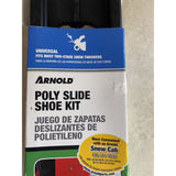 Arnold 2 Stage Universal Snowblower Poly Slide Shoe Kit NEW