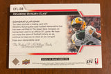 2025 Upper Deck CFL SP Game Used Patch Devondric Bynum CFL-DB Elks #01/75