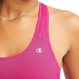 Champion Womens XS Sports Bra, Compression, Moisture Wicking, Fantastic Fuchsia NWOT