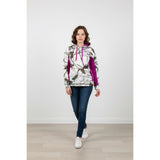 Trailcrest Hoodie Sweatshirt Women's small Camo Purple Polyester