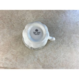 Royal Albert Wedding Anniversary  Fine Bone China Silver Tea Cup And Saucer Set