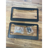 University of Oregon Ducks License Plate Frame Black Metal Set of 2 NEW