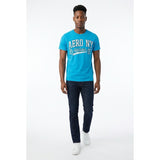 Aeropostale T shirt Men's Large Blue Cotton Graphic