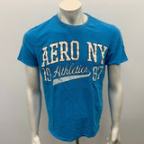 Aeropostale T shirt Men's Large Blue Cotton Graphic