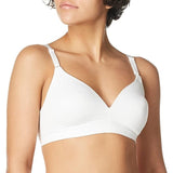 Blissful Benefits by Warner's Ultrasoft Wire-Free Contour Bra RM1691W WHITE