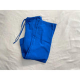 Dickies Women's Medical Scrub Pants Size XS Blue Drawstring Waist Polyester Blend