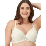 WonderBra E1556 Lace Plunge Lift EcoPure Underwire Bra Pearl