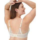 WonderBra E1556 Lace Plunge Lift EcoPure Underwire Bra Pearl