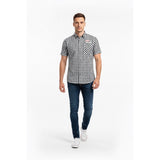 Amsterdam Brew House Men's Button Up shirt Size Small