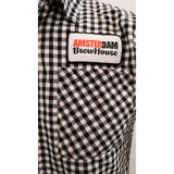 Amsterdam Brew House Men's Button Up shirt Size Small