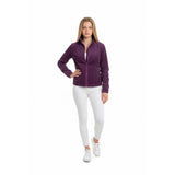 Bench BBQ Jacket Purple full Zip women's Small Cotton Poly