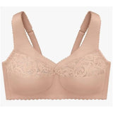 Glamorise Womens Full Figure Cotton Blend Support Bra #1001 Cafe NWOT