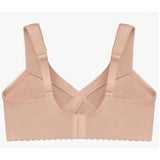 Glamorise Womens Full Figure Cotton Blend Support Bra #1001 Cafe NWOT