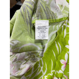 Forecast Women's Small Green Floral Cotton Sundress