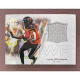 2023 Upper Deck CFL SP Game Used Jersey BC Lions Lucky Whitehead CFL-LW