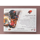 2023 Upper Deck CFL SP Game Used Jersey BC Lions Lucky Whitehead CFL-LW