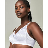WonderBra Double Support Wireless Bra Style W3372 Women's white