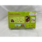 Schleich Farm World Dog Kennel Toy Playset, Australian Shepherd 42376