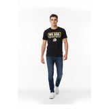 Tiger-Cats Football CFL Tee Men's Size Small Black Crew Neck Graphic T Shirt