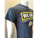 Tiger-Cats Football CFL Tee Men's Size Small Black Crew Neck Graphic T Shirt