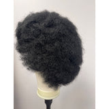 Wallden Hair 70s Mens Afro Wig + Glasses+ Golden Chain