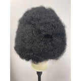 Wallden Hair 70s Mens Afro Wig + Glasses+ Golden Chain