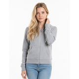 H&M Full Zip Hoodie Women's Size XS Gray Long Sleeve Cotton Blend Jacket