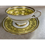Royal Stafford Golden Bramble & Grosvenor  Tea Cup And Saucer Sets