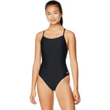Speedo Women's Swimsuit One Piece Prolt Relay Back  Black Size 28  NWOT
