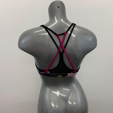 Old Navy Active Sport Bra Women's Size XS Light Support Floral Go Dry Workout Bra