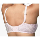 WonderBra Molded Print 2 Ply Seamless Underwire Bra Style 7416  Rose Pink